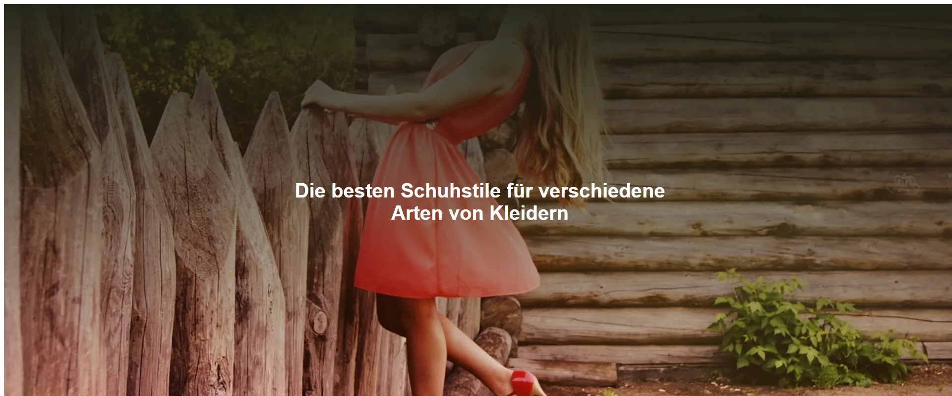 Die besten Schuhstile für verschiedene Arten von Kleidern