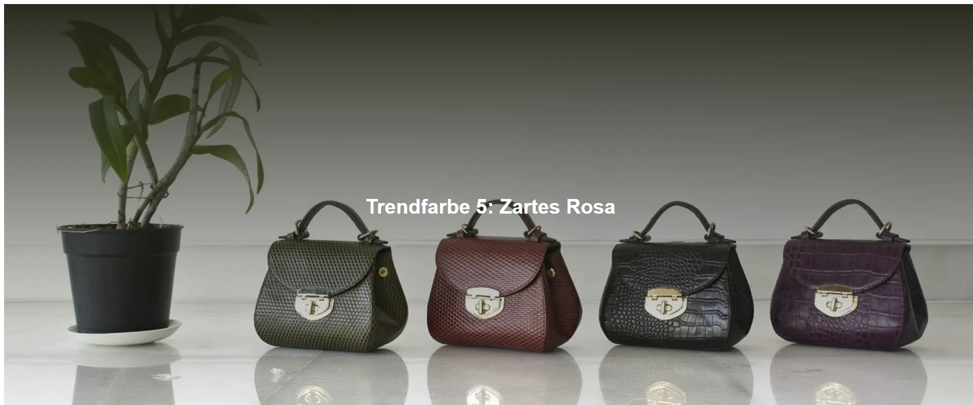 Trendfarbe 5: Zartes Rosa